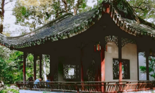 Lotus Hibiscus Pavilion (Fu Rong Xie)-suzhou